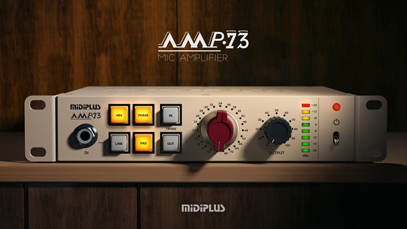 MIDIPLUS AMP.73 话筒放大器