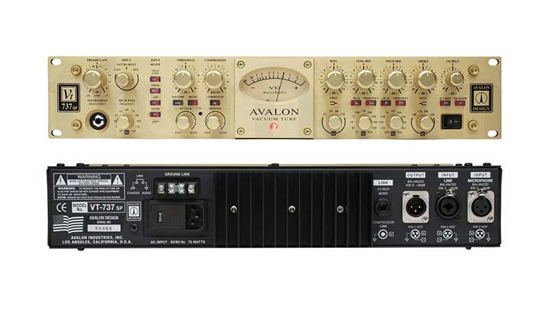 Avalon VT-737SP Gold 话筒放大器